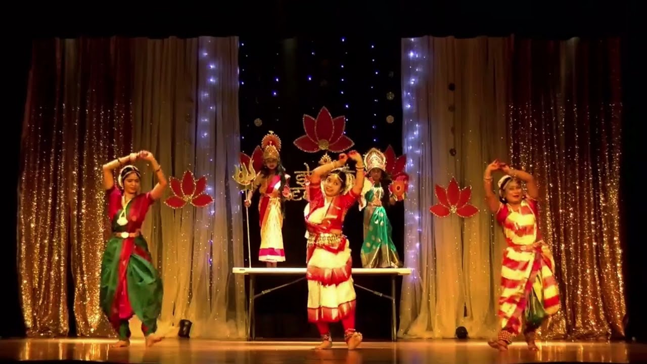 Deepavali Cultural Program | Hindu Temple | Omaha, NE | Devi Vandana | Odissi | Bharatnatyam
