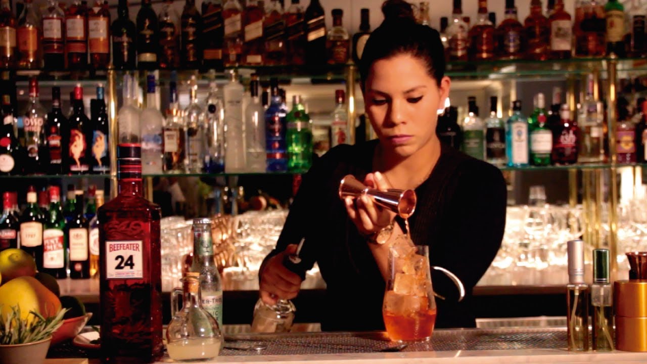 🍸 Coctel con Gin Beefeater 24 y Aperol Spritz 😋 En solo 5 pasos