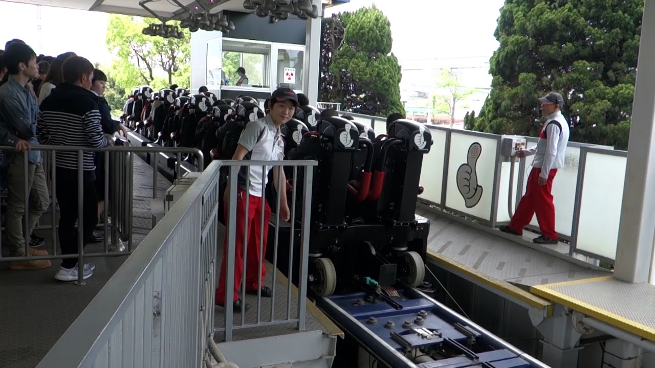 【スペースワールド】ザターン（降車口から）60fps