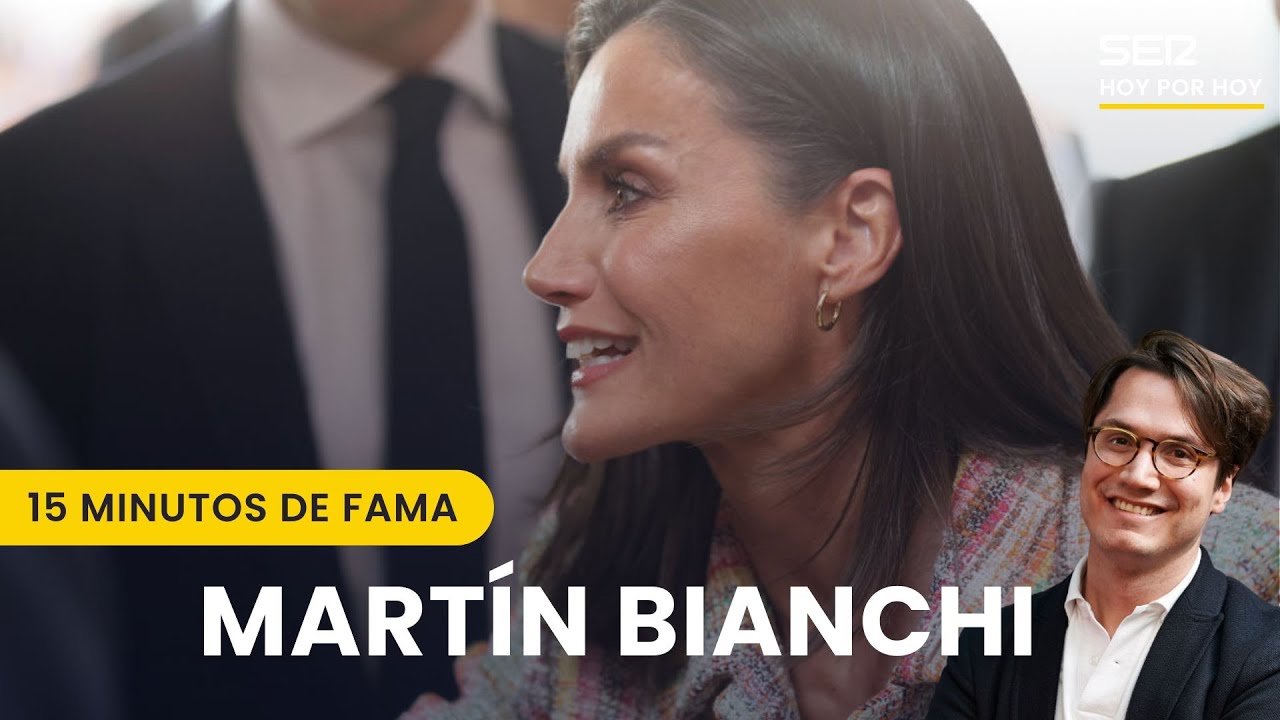 📖👑 Yo he venido a hablar de mi libro: 'Letizia en Vetusta' | 15 minutos de fama con Martín Bianchi
