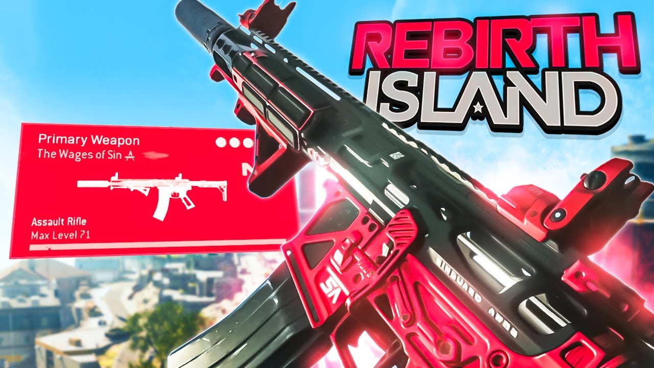 the NEW HONEY BADGER CLASS SETUP on Rebirth Island Warzone!