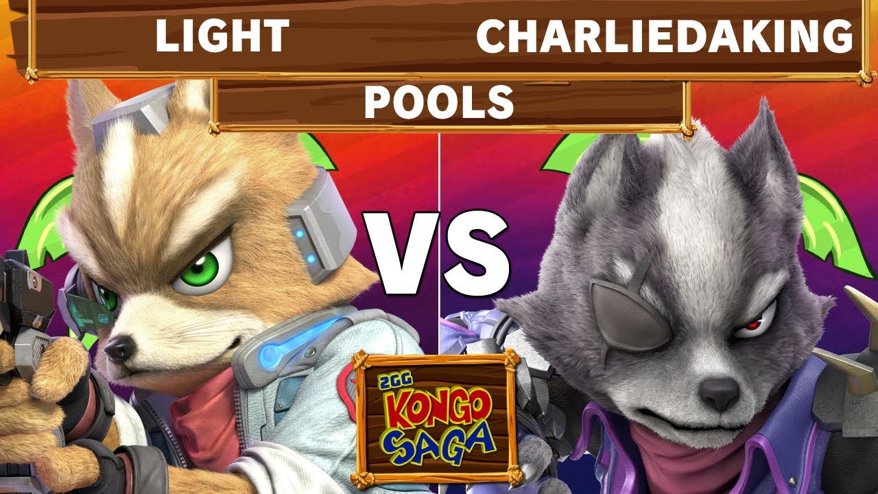 2GG Kongo Saga - Rogue | Light (Fox) VS Charliedaking (Wolf) - Smash Ultimate - Pools