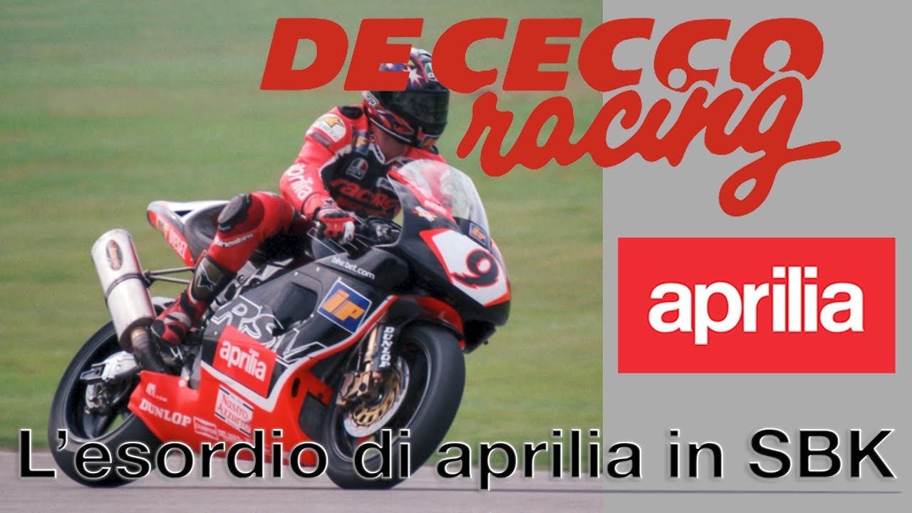 L' esordio di Aprilia nel mondiale SBK con il team De Cecco Racing