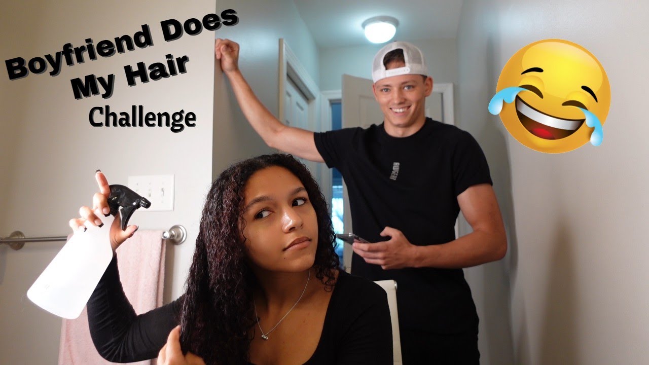 Boyfriend Does My Hair! Q&A and My Curly Hair Routine!