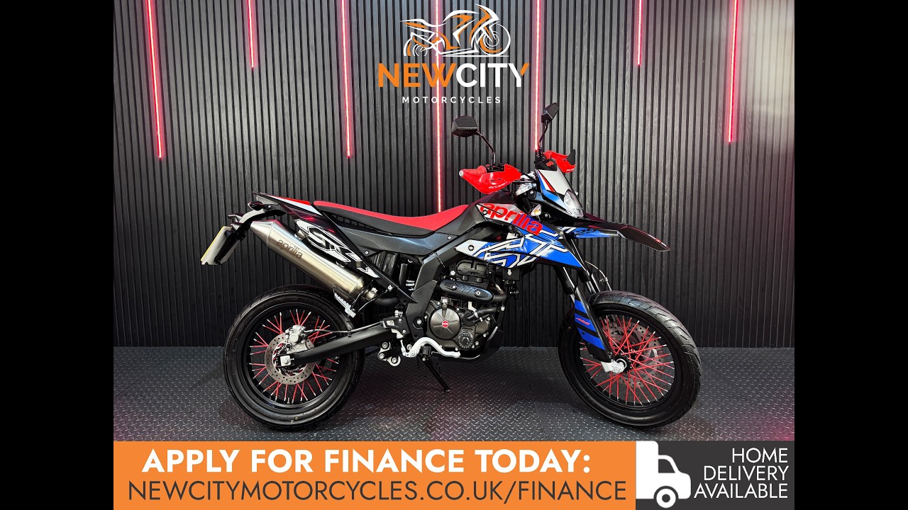 (2024) Aprilia SX 125 Silver 2691 Miles Used