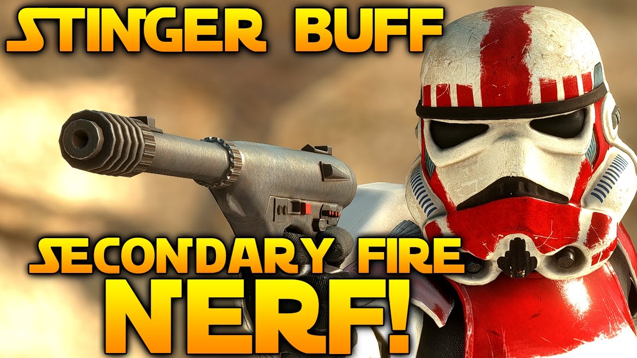 Star Wars Battlefront News: Stinger Pistol Buff, Secondary Fire NERF (OH YES) & Bo-Rifle Info Soon!