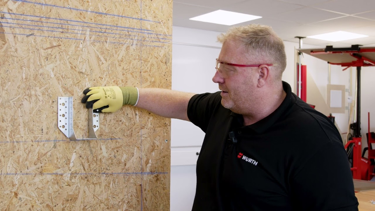 Vis à bois pour connecteur de charpente - ASSY 4 JH - Würth