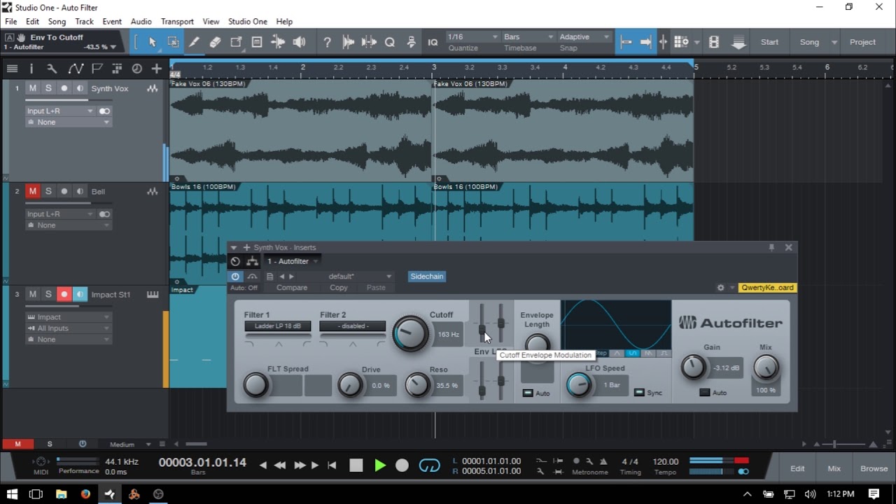 Learn Studio One 3.5 | Using Autofilter | In-Depth