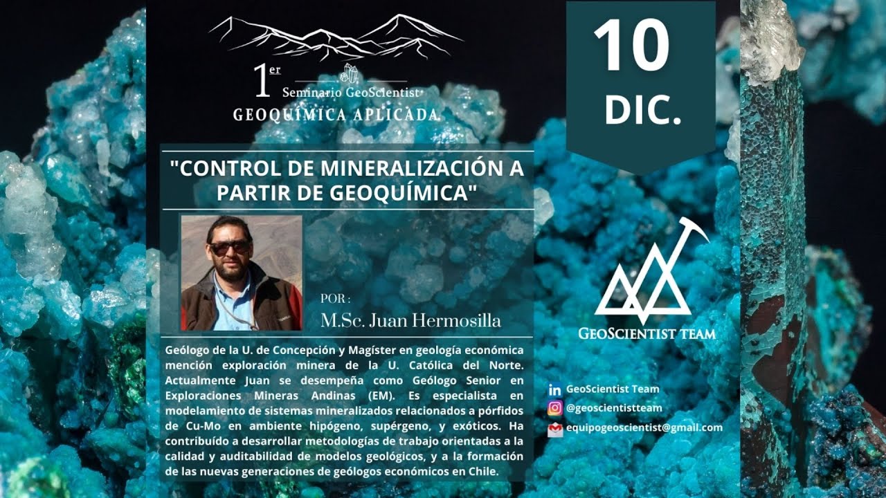 CONTROL DE LA MINERALIZACIÓN SEGUN GEOQUÍMICA