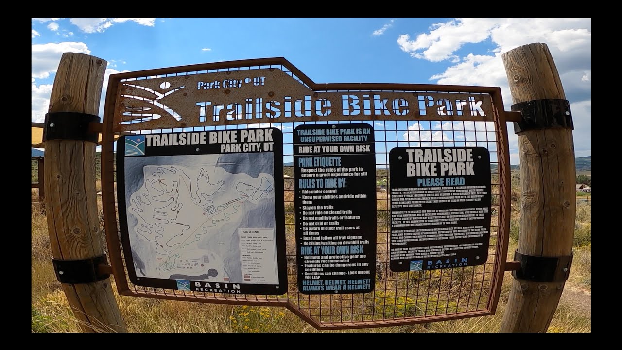Trailside bike park Park City, UT (Every trail from easiest to hardest)