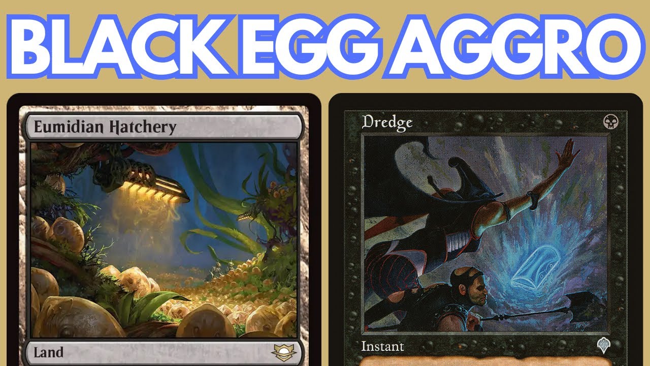 BUGS FLYING EVERYWHERE! Legacy Mono Black Hatchery Aggro with NO RESERVE LIST CARDS. MTG League