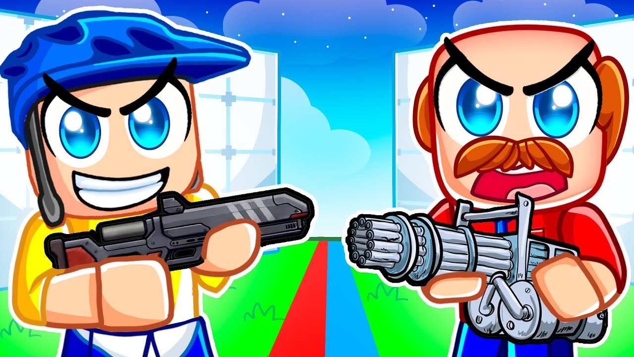 Jeffy Vs Marvin In Roblox Rivals!