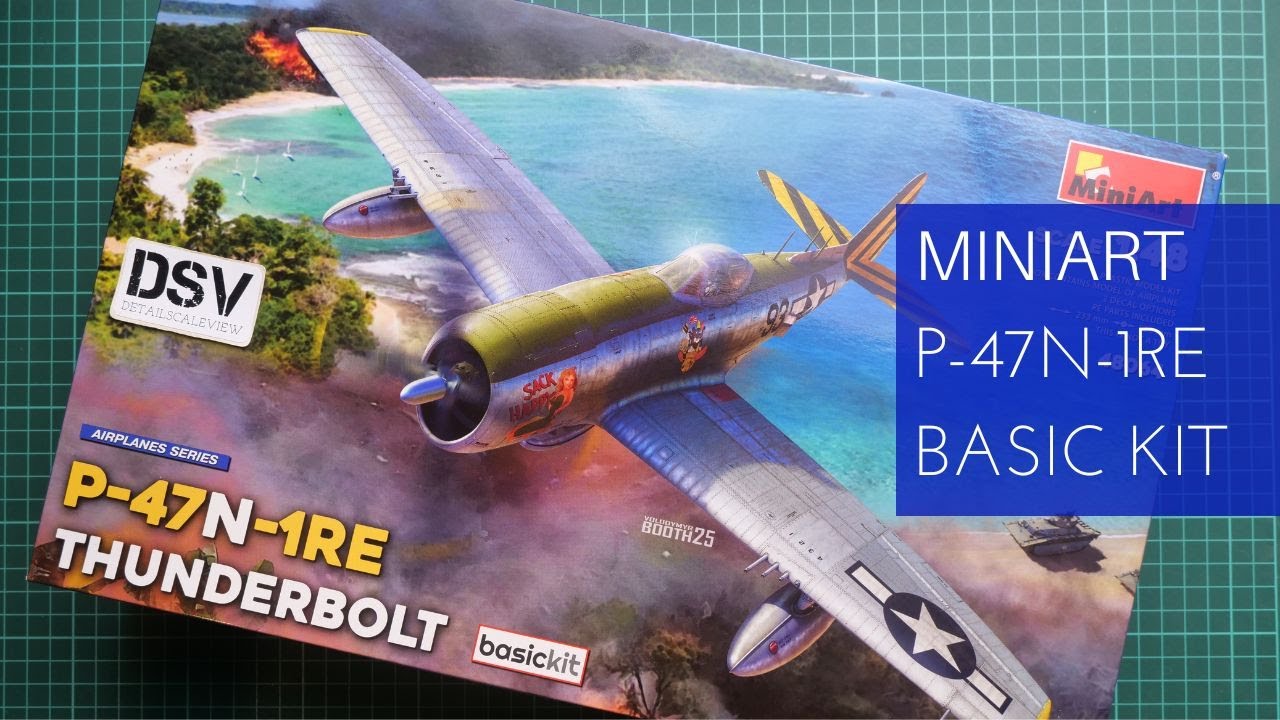 Обзор базового набора Miniart 1/48 P-47N-1RE (48064)