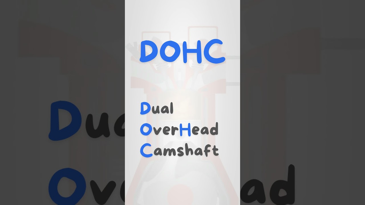 What is meant by SOHC & DOHC engines?   #automechanic #efiautoelectrician #sohc #dohc #engine