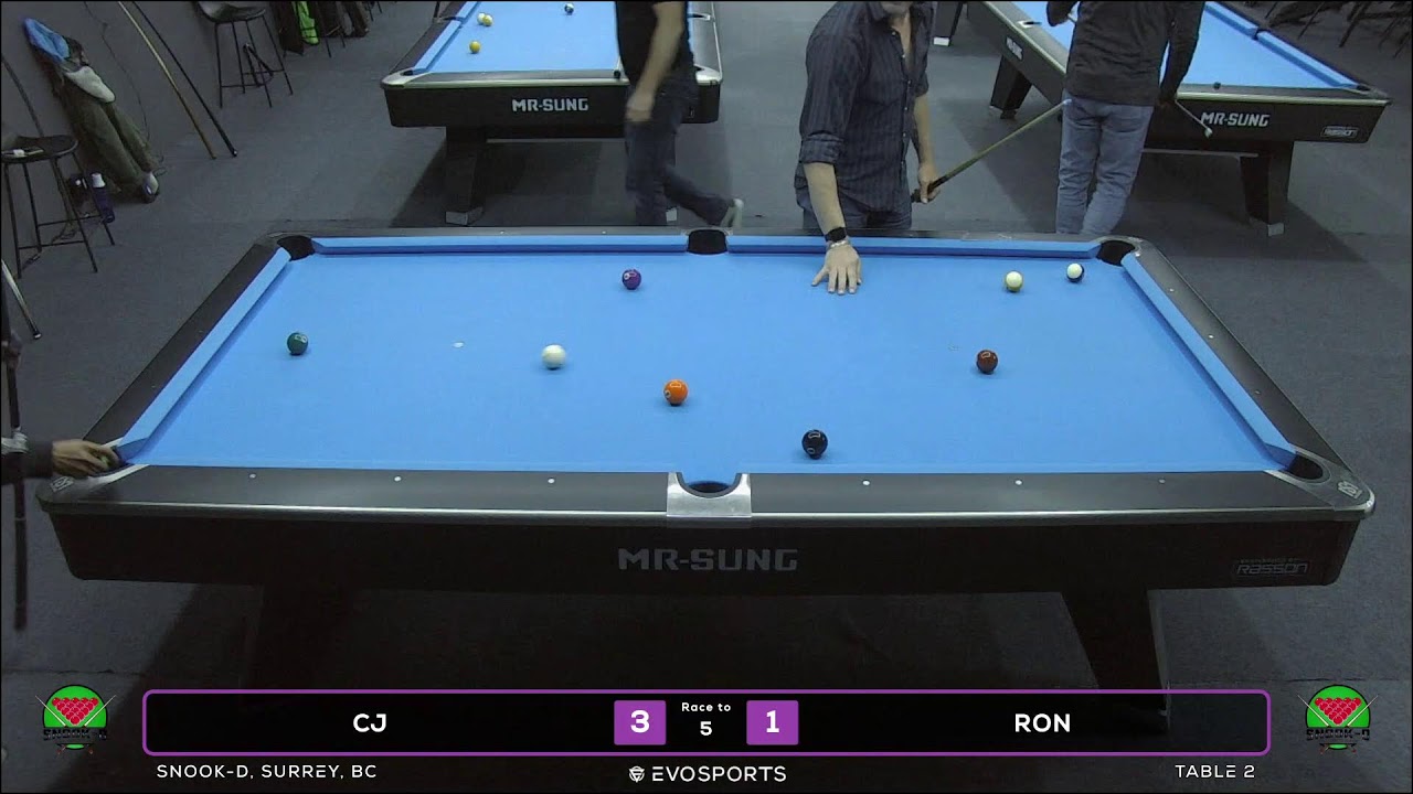 CJ vs RON - SNOOK-D - TABLE 2 | EvoSports