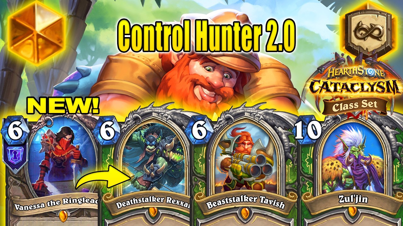 Ultra Control Hunter Deck 2.0 To Craft To Have The Best Fun At CATACLYSM Class Set | Hearthstone