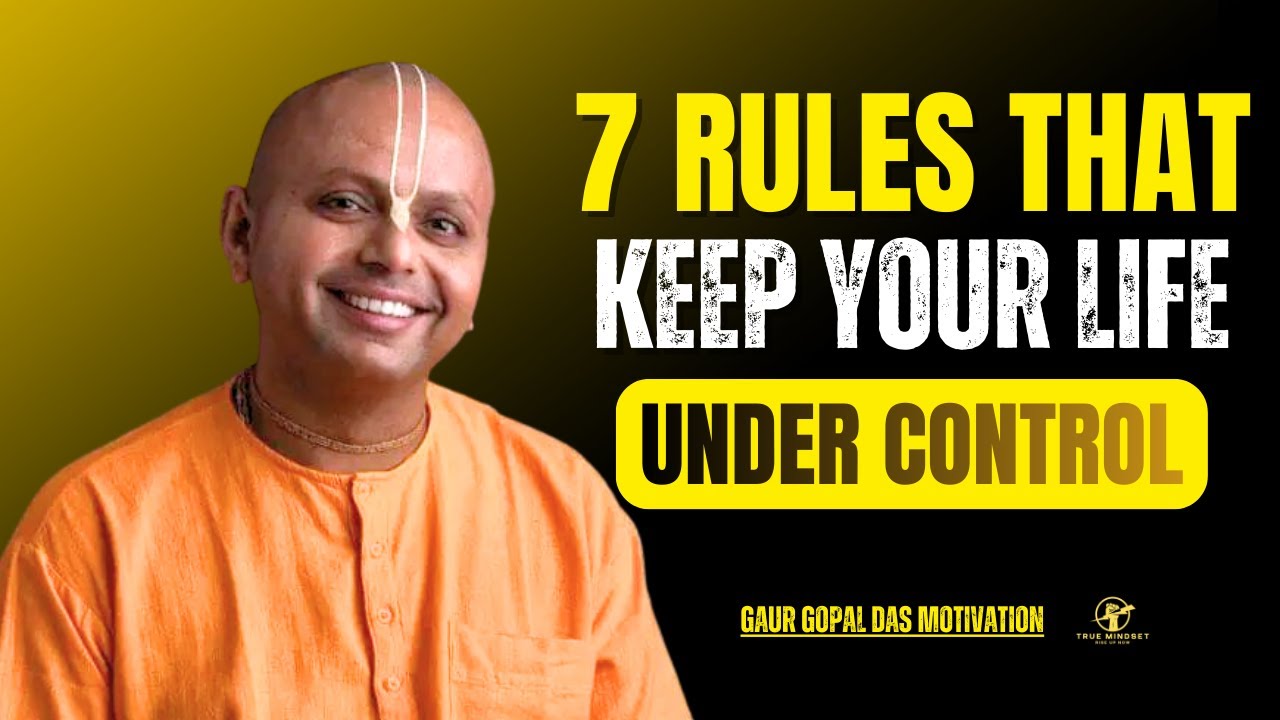 The Simple Rule That Keeps Life Under Control | Gaur Gopal Das Motivation