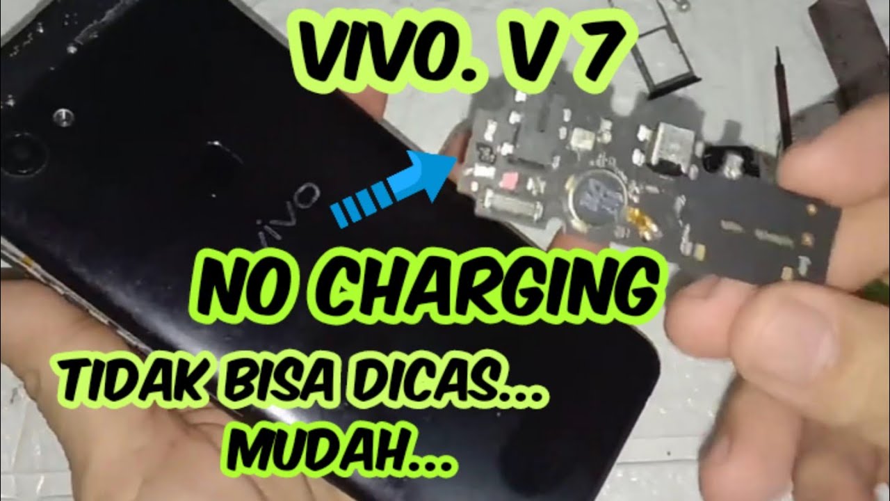 cara servis vivo V7 mati tidak bisa dicas