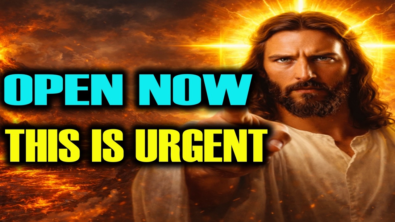 GOD SAYS: THIS MOMENT CANNOT WAIT — OPEN NOW. 🙏🙏