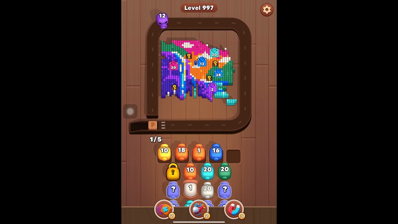 Color Blaze shooter level 997