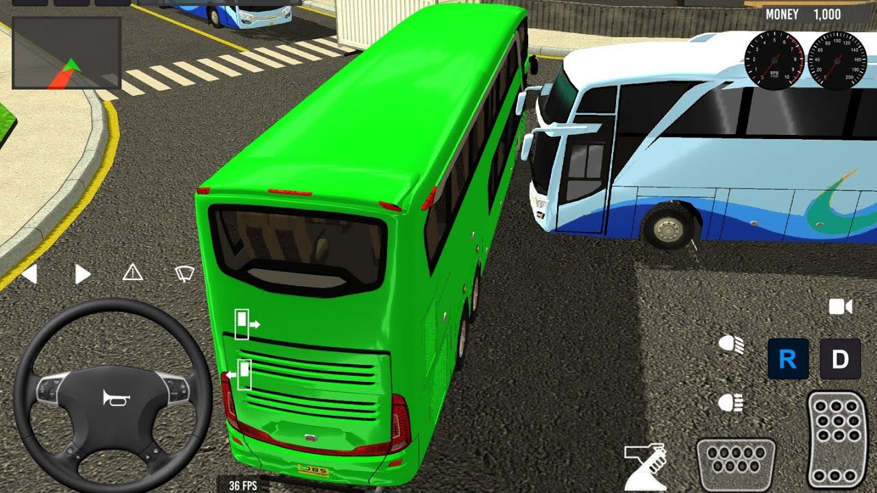 Euro Bus Driving Game 2026 - Indonesia Bus Simulator Public Transportation - Android Gameplay 