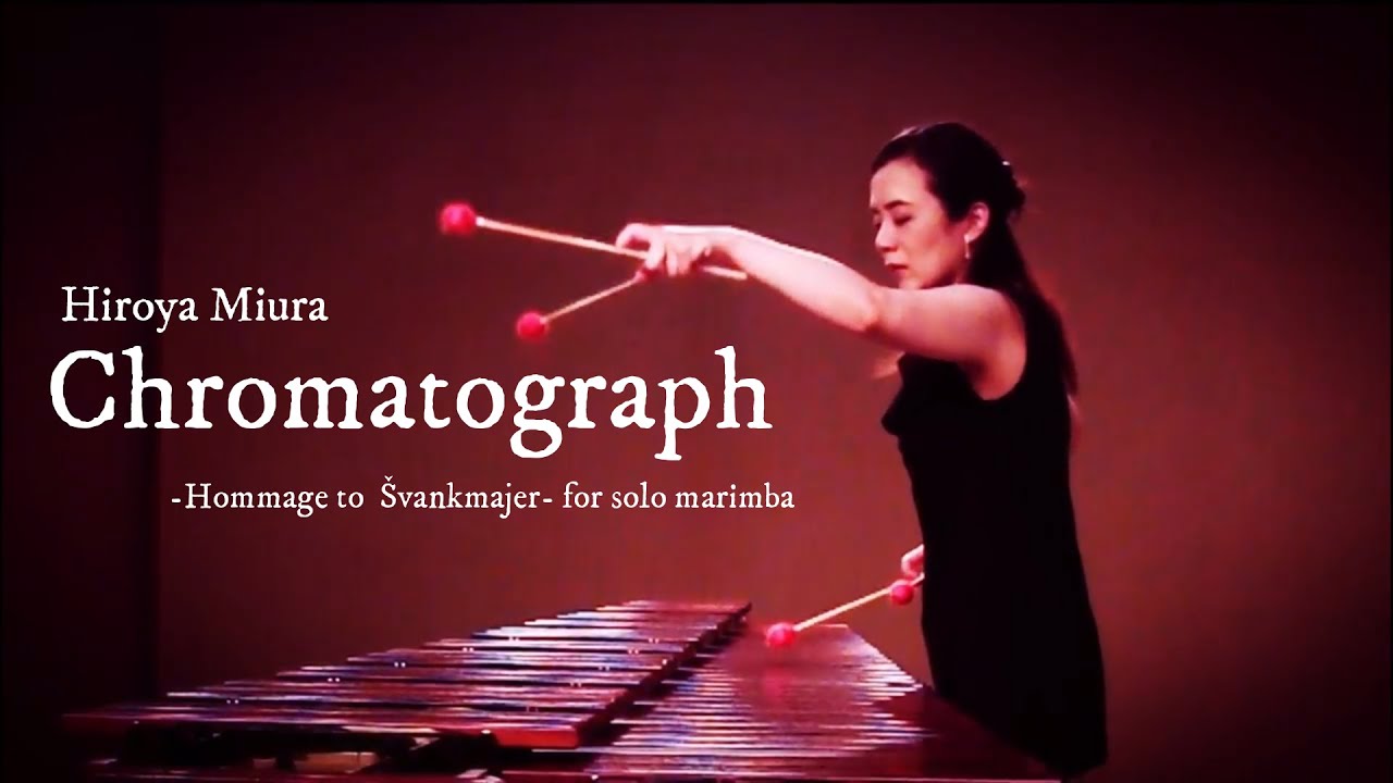 Chromatograph for solo marimba by Hiroya Miura
