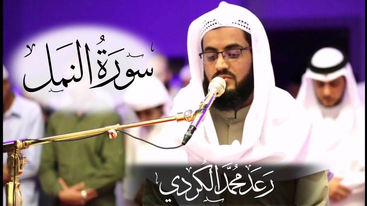 ۞تلاوة رائعة۞ للقارئ رعد محمد الكردي سورة النمل 