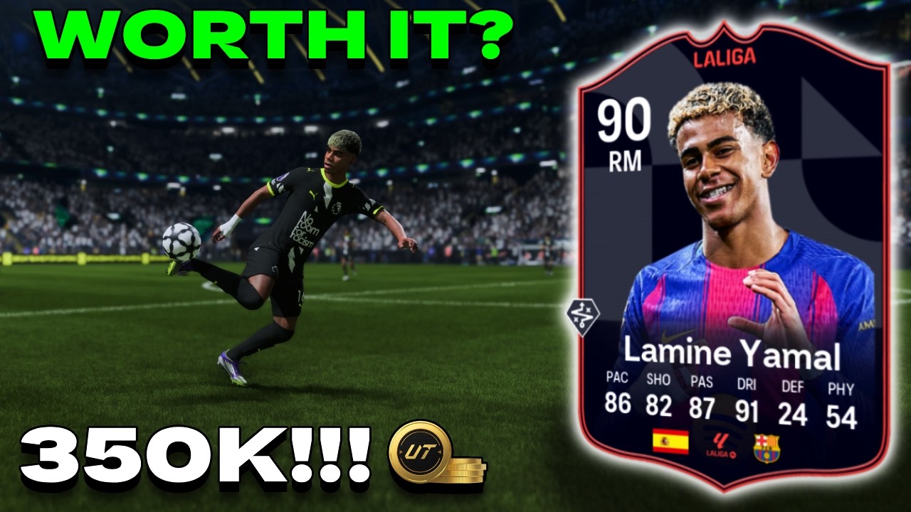 Действительно ли POTM Ламин Ямал стоит 350 тысяч?! — Обзор игрока FC 26