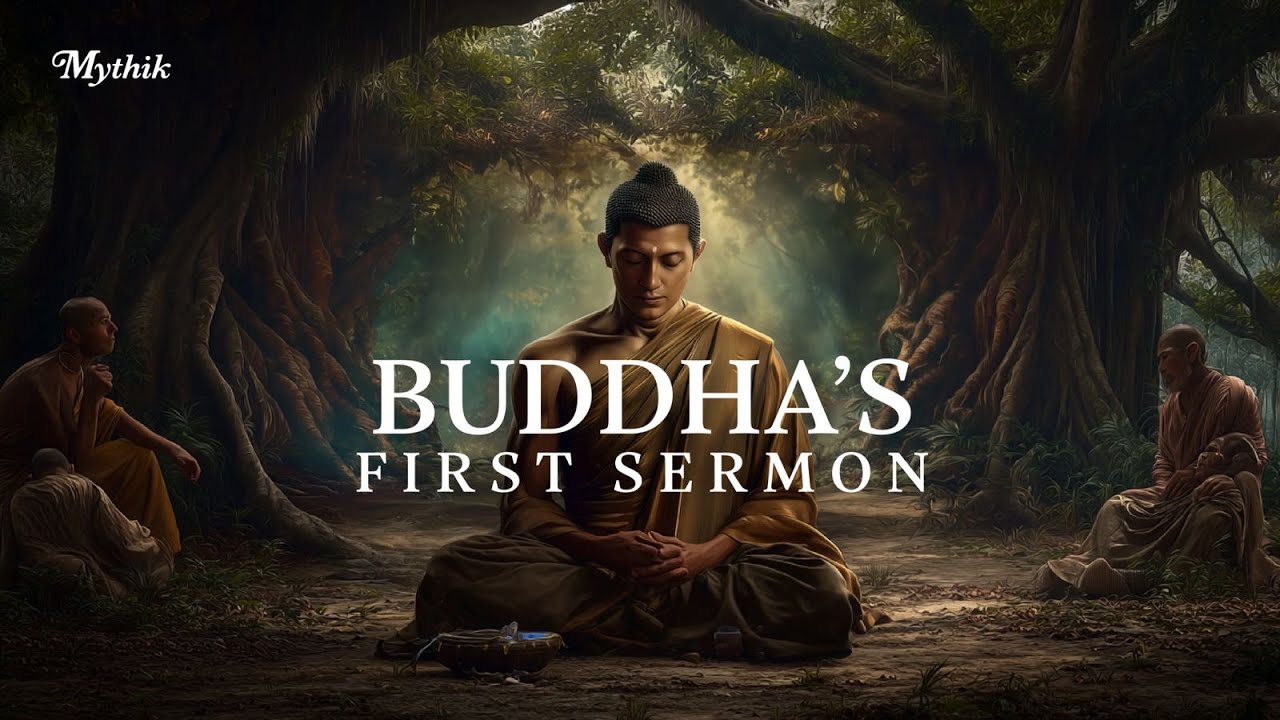 Buddha&rsquo;s First Sermon at Sarnath | Four Noble Truths & Eightfold Path | Dharmachakra Pravartana