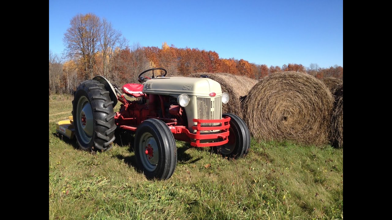 Ford 8N Final Field Mowing of 2020 - Then Fall Maintenance & Winterizing For Storage