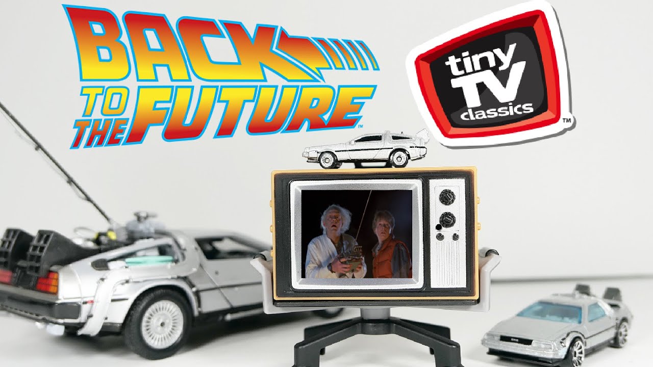 Back To The Future Basic Fun Tiny TV Classics Demo & Review (Walmart Exclusive)
