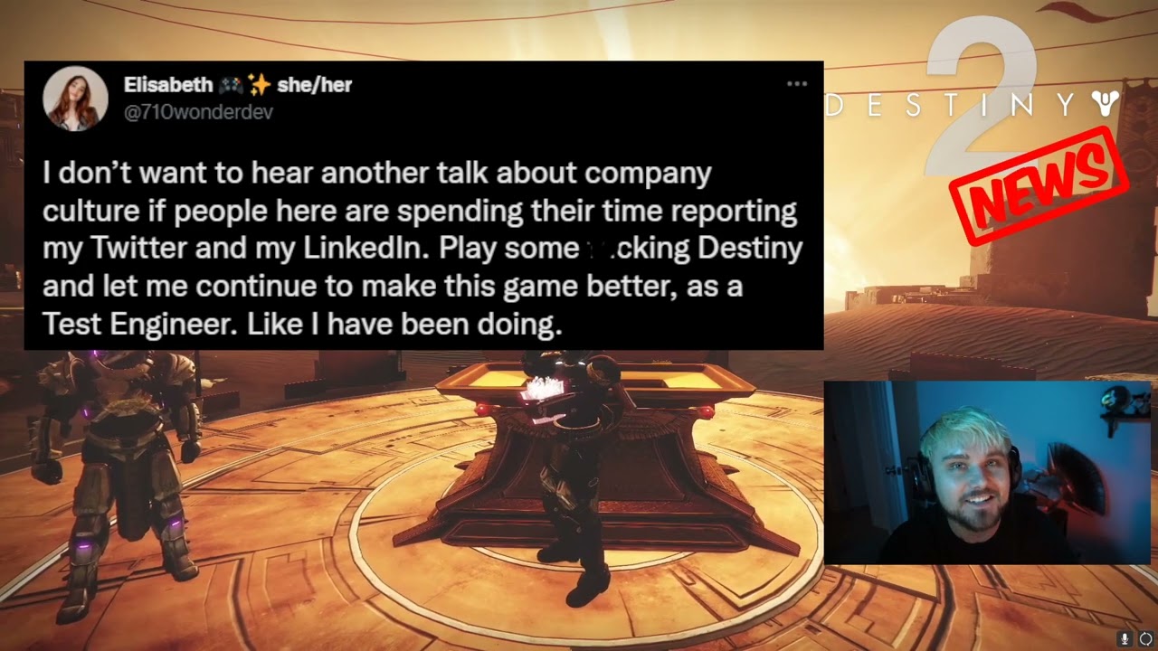 BUNGIE DEV GETS FIRED! DESTINY DRAMA!