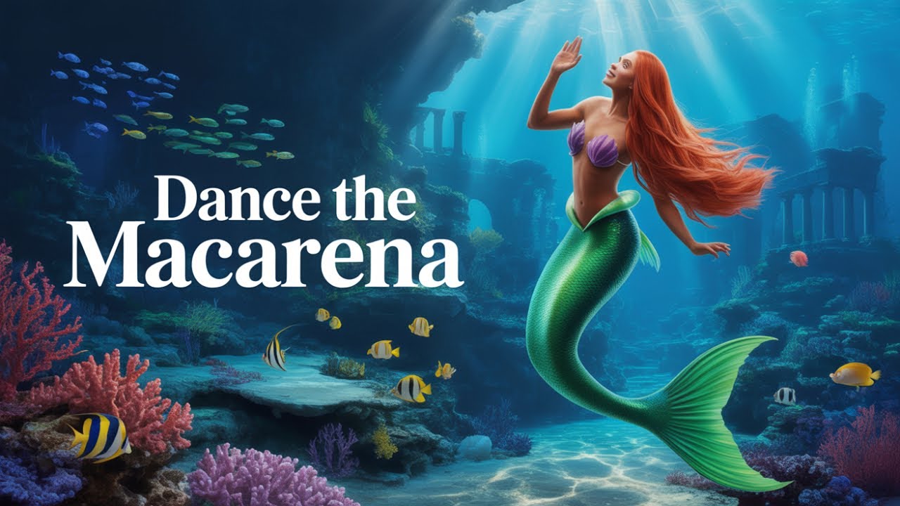 Learn the EASY Mermaid Macarena Dance for International Mermaid Day