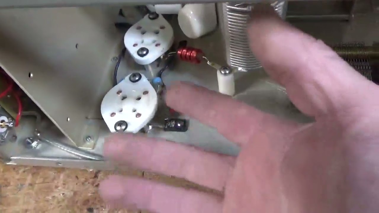 Ameritron Al-811 Repair, Load Capacitor replacement, Gas Discharge Tubes, Other Repairs  572b