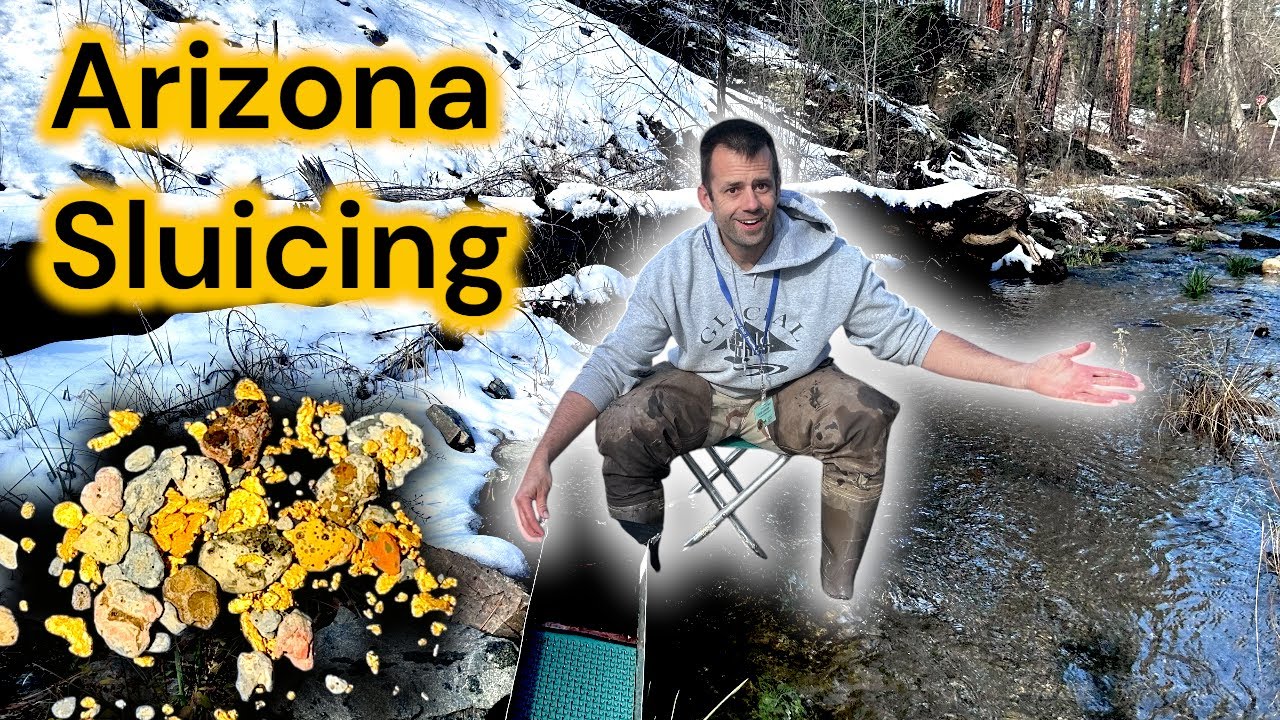 Sluicing For Arizona GOLD.