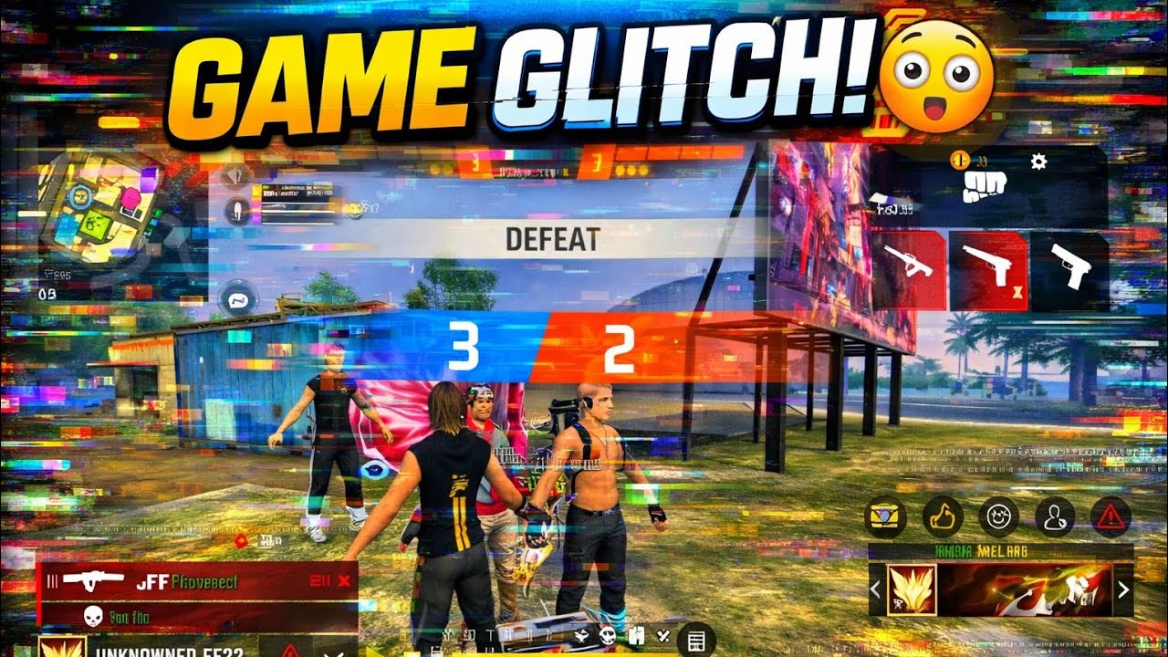 🔴 GAME GLITCH 😳 FREE FIRE MEIN KYA HO GAYA? 🔥 CS RANKED SHOCKING MOMENT