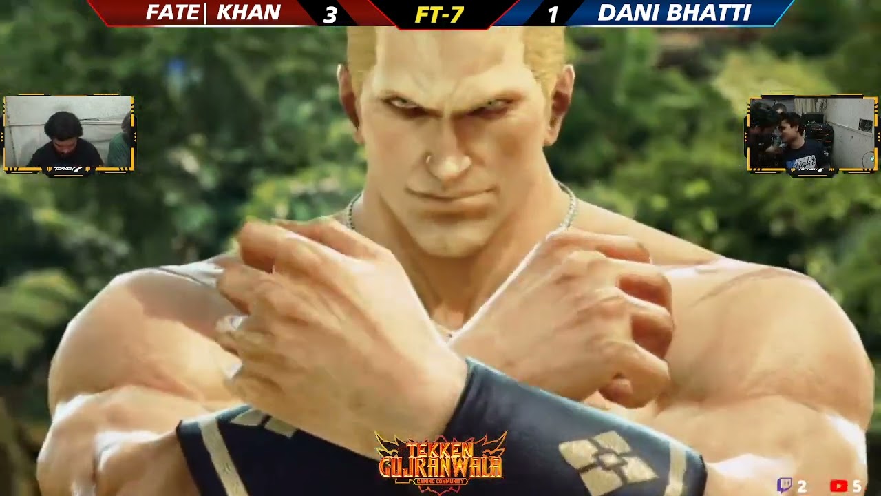 [FT7] FATE| Khan (Geese) VS Dani (Steve) Tekken 7 Pakistan
