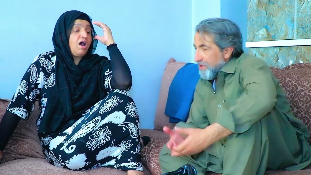 مکاره گی صابره در نقش با پسر و عروس خود بسبار جالب است حتما ببینید 😜🤔😭