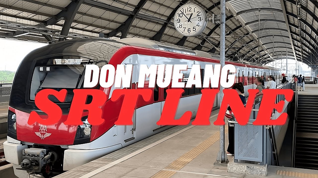 Journey to Bangkok Central: Exploring the Don Mueang SRT Line #donmueangairport