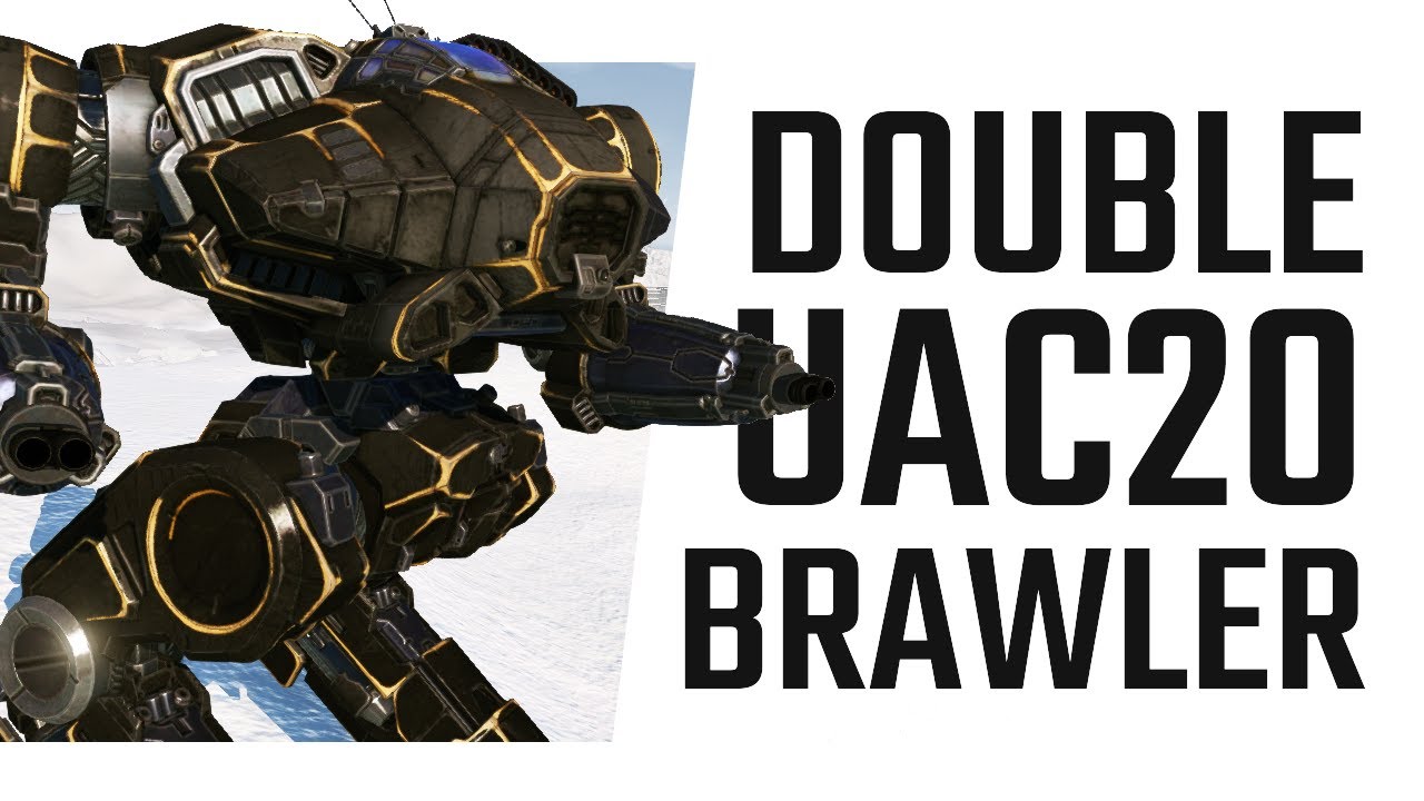 Double Ultra Autocannon Brawler - Supernova Broiler - Mechwarrior Online The Daily Dose 1391