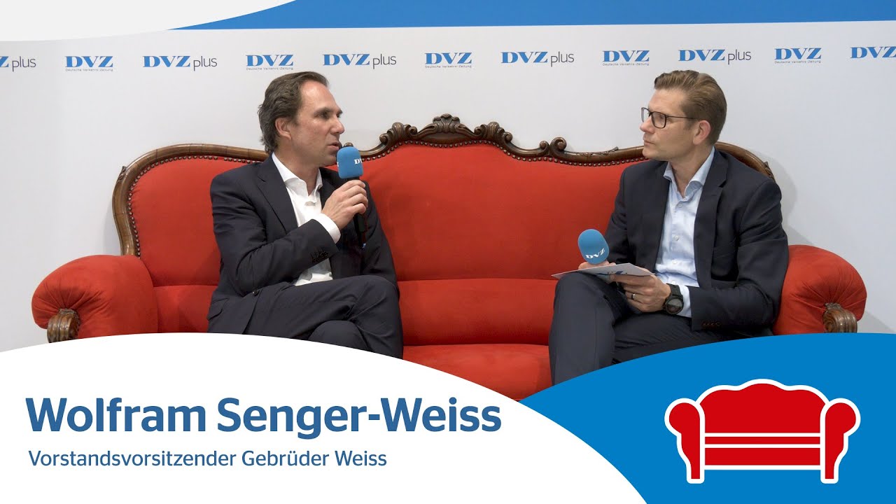 Transport Logistic 2025 Das Rote Sofa mit Wolfram Senger-Weiss