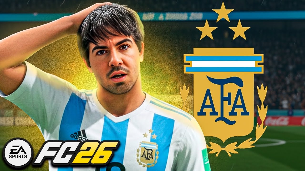 VOU JOGAR NA SELECAO ARGENTINA!? MC JOGADOR - FC 26