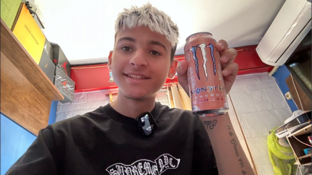 Probando Monster (ultra peachy keen)