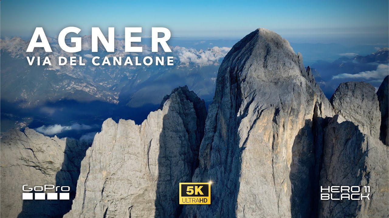 CIMA AGNER per la VIA DEL CANALONE | Bivacco Biasin | Pale di San Martino - Dolomiti [5K]