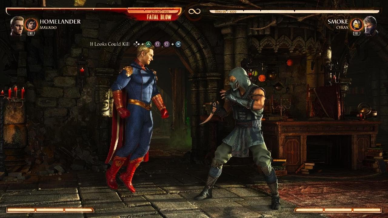 Mortal Kombat 1 Homelander/Mavado 34% Combo/Fatal #1