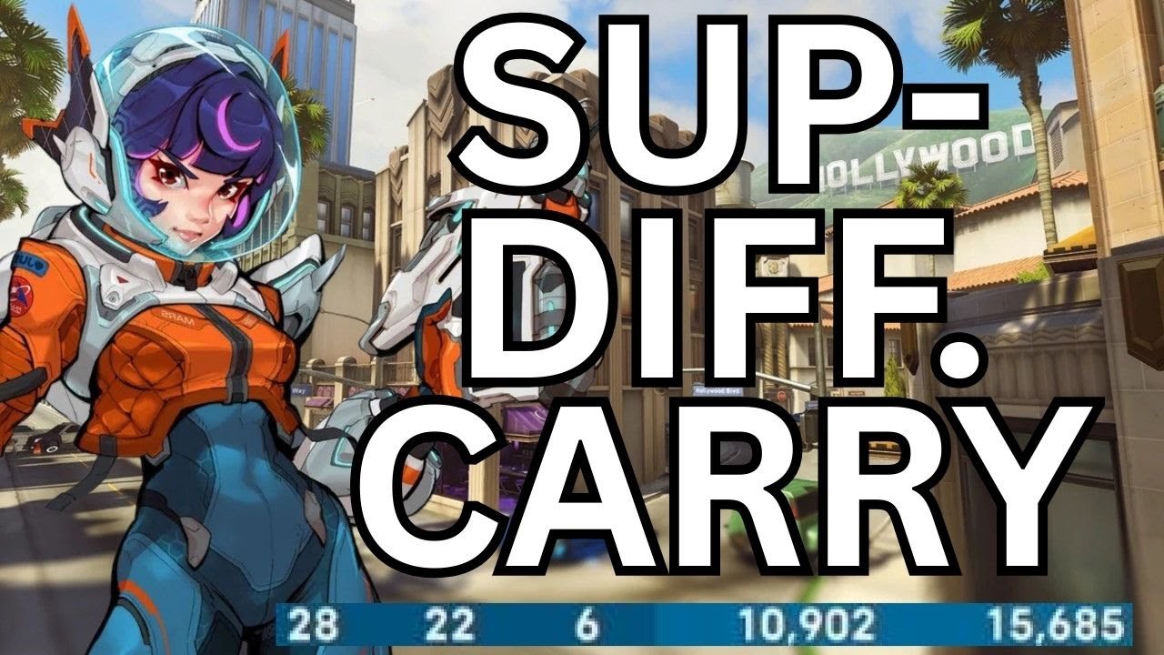When The Support Diff. Is Real On Juno || 5v5 Overwatch 2