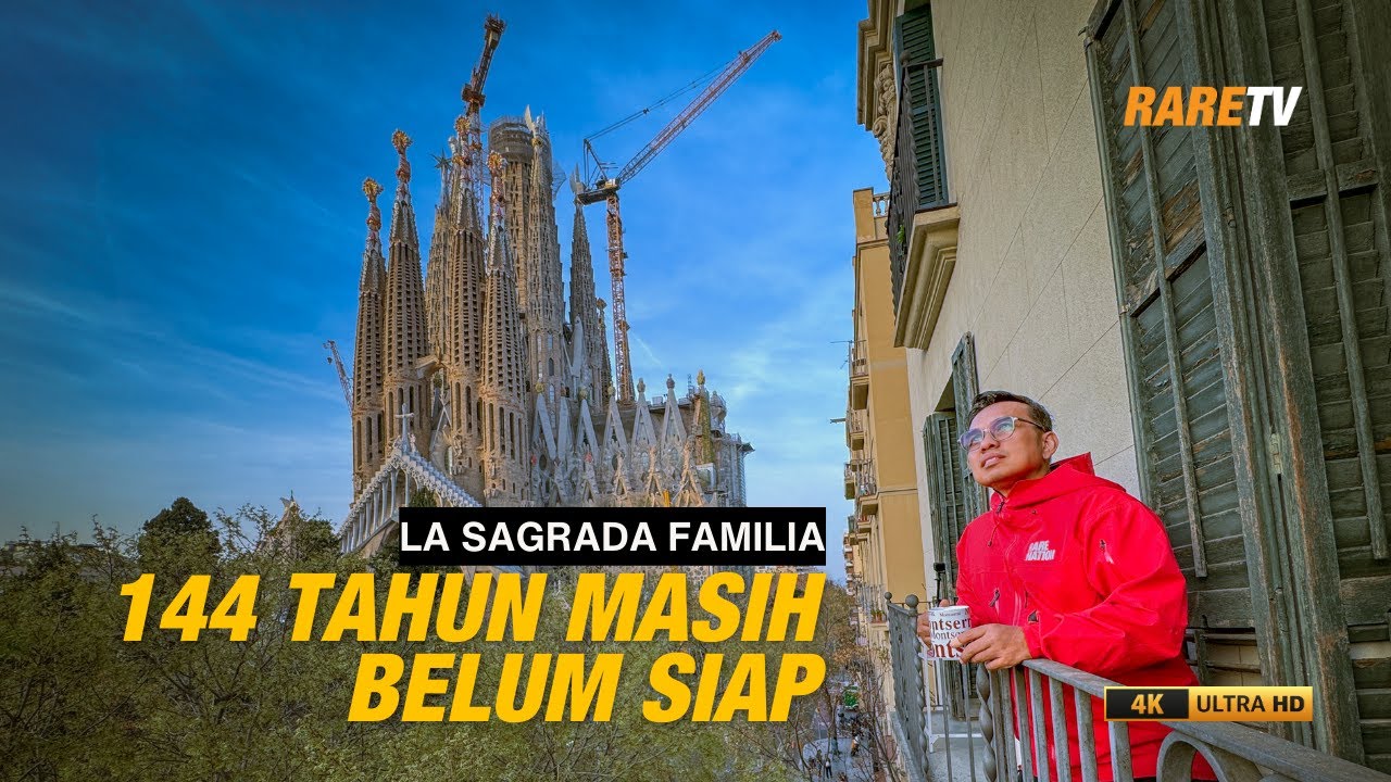 La Sagrada Familia, 144 tahun masih belum siap | Travelog Spain Ep 2
