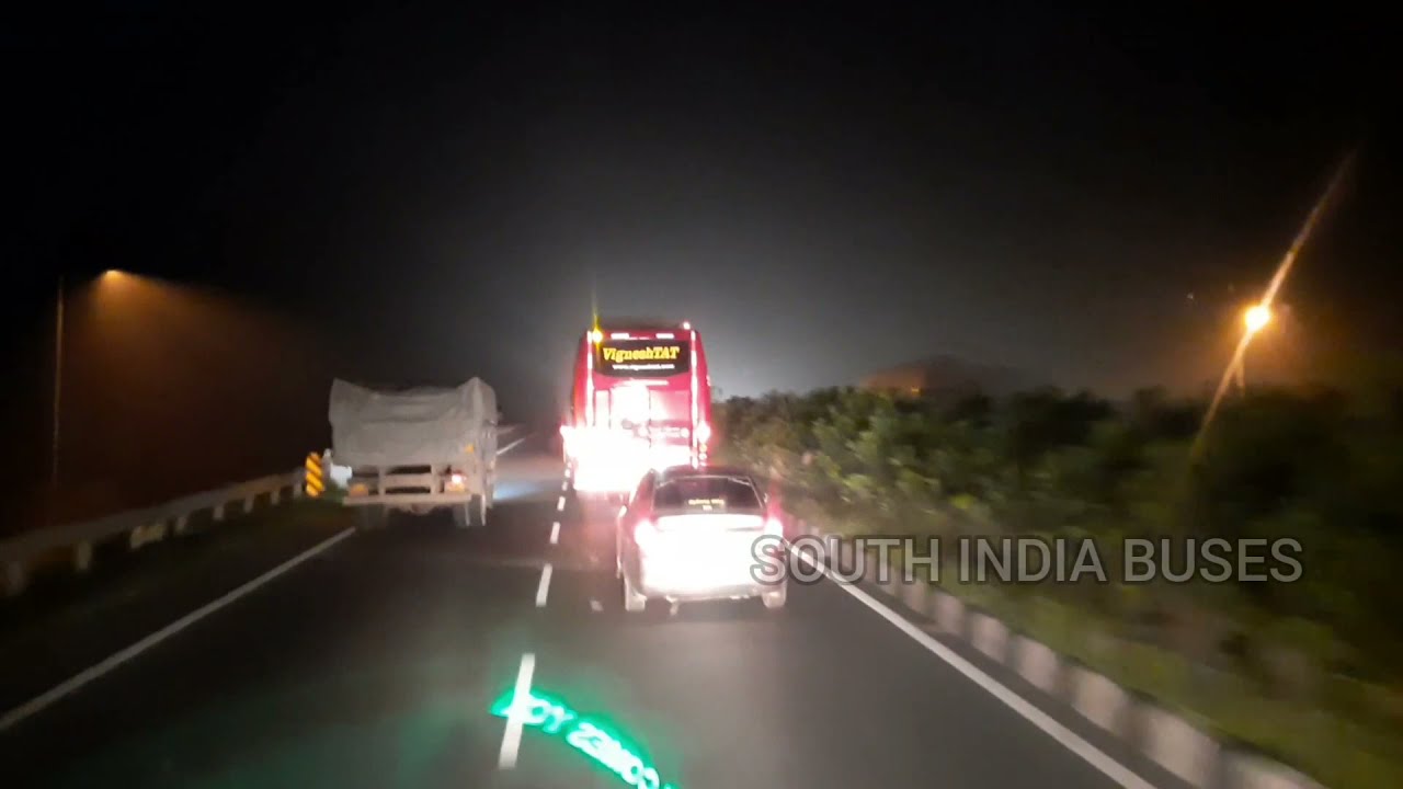 SORNA TRAVELS FULL OVERTAKES OMNI BUS VIDEO