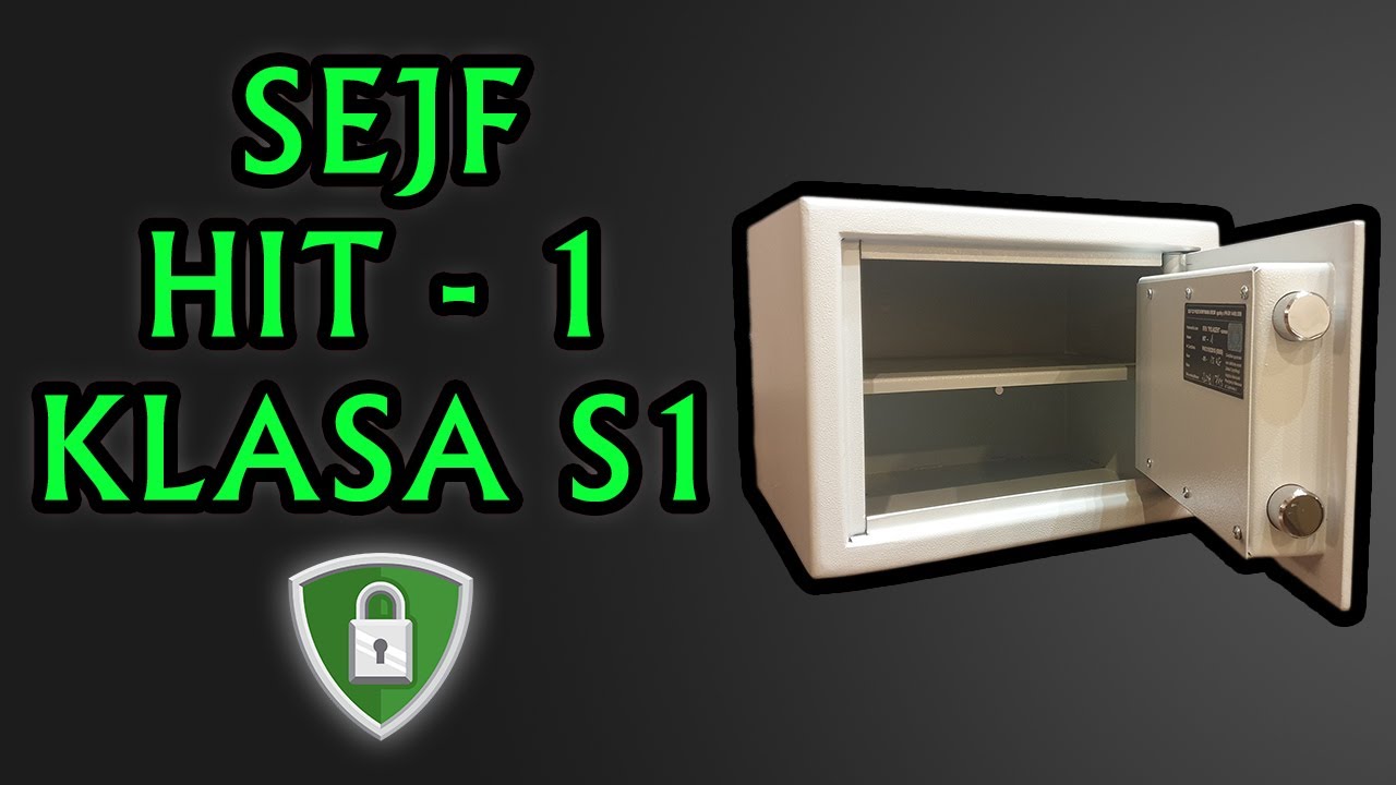 Sejfy domowy, biurowy | Klasa S1 - HIT-1 | Sejfmaster.pl