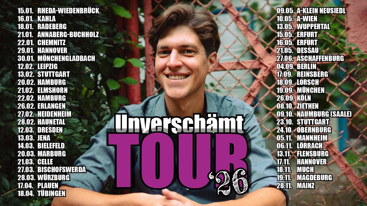 Unverschämt: Die Tour 2026 (Trailer)